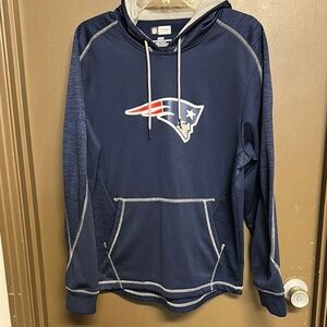 PATRIOTS NFL Team Apparel Navy Hoodie